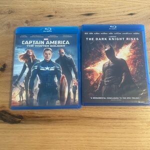 Captain America: The‎ Winter Soldier & The Dark Knight Rises Blu-ray Set